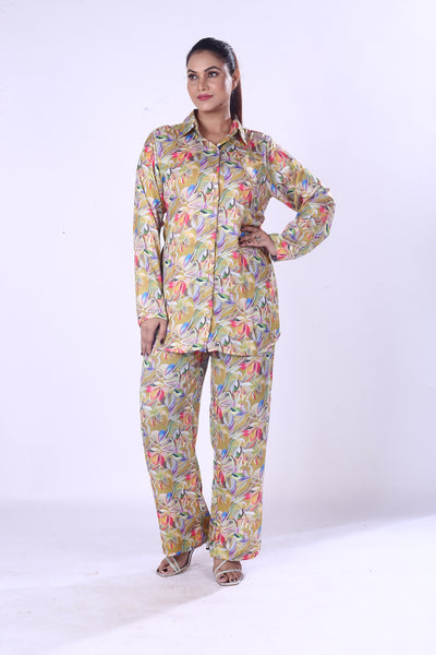 Women Stylish Wear Co-Ord Set For Casual Outings With Soft Lightweight Comfort