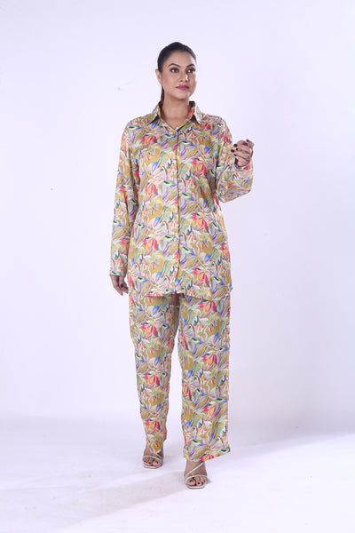 Women Stylish Wear Co-Ord Set For Casual Outings With Soft Lightweight Comfort