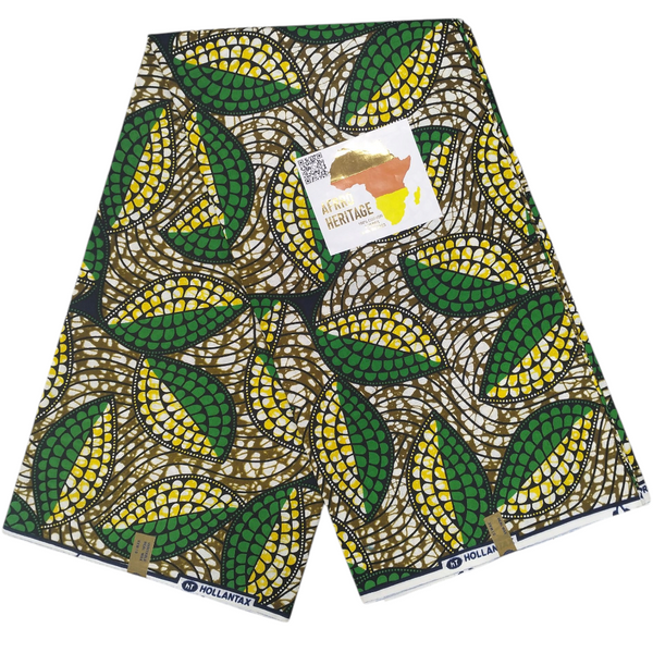 Real Original Ankara Dutch Batik Fabric From Holland 6Yards Damask High Quality African Wax Printed Cotton Fabric For Dress