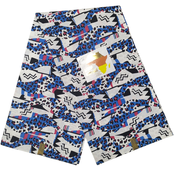 Super 100% Cotton African Wax Fabric High Quality Wax Print Ankara Fabric For Sewing 6yards Women Fabric