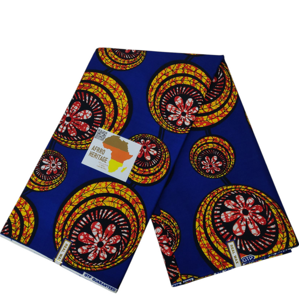 Veritable Dutch Super Guaranteed Real Wax Print Fabric Hollandais Pagne Africa 100% Cotton Wax Pagne