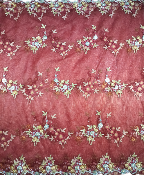 Trending Mesh Net Lace Fabric For Women Dress