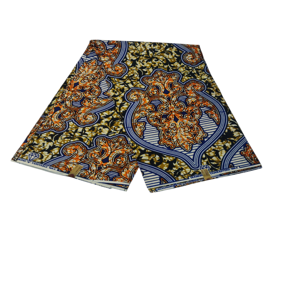 Pure Cotton Ankara Fabric 6 Yards Real Wax Print Dot African Design Veritable Soft Fabric African For Women Clothing Casual
