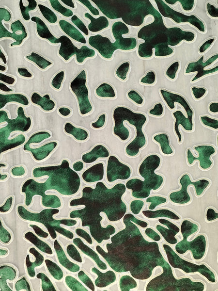 Beautiful Colour Combination Green & White Fransawi Dirac | Luxury Party & Wedding Wear