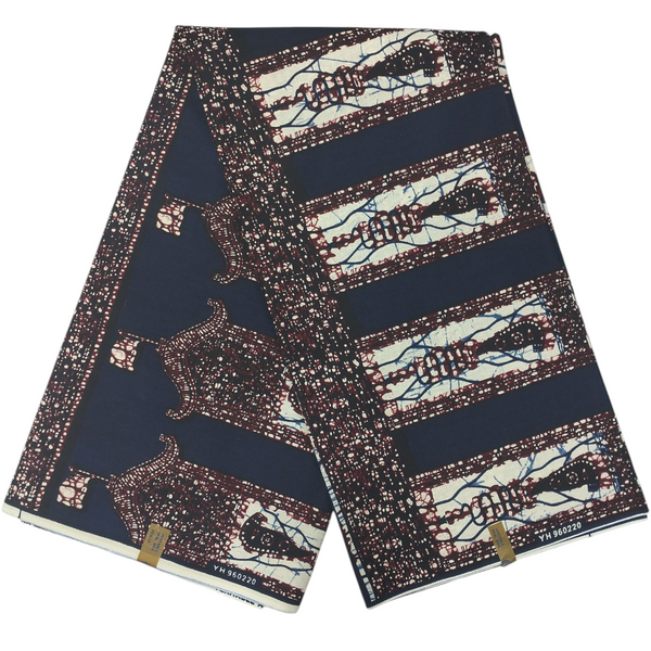 Guaranteed Veritable African Real Wax Prints Fabric 100% Cotton African Fabrics Real Wax Cotton