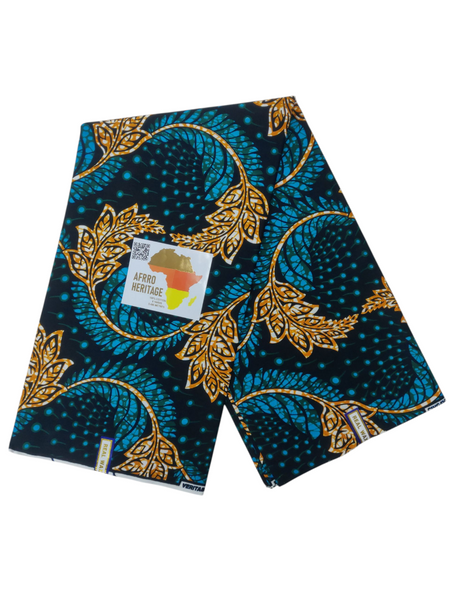 Buy Holland Wax Fabric Online African Tissue Pure Cotton Dutch Pring Design 6 Yards Fabric For Dresses
