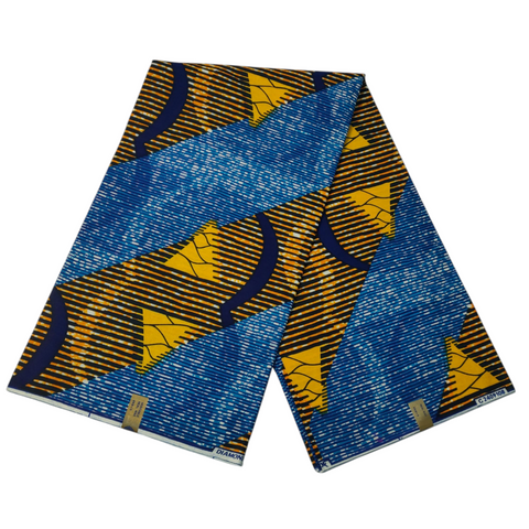 Grand Super 100% Cotton African Wax Fabric High Quality Wax Print Ankara Fabric For Sewing 6yards Women Fabric