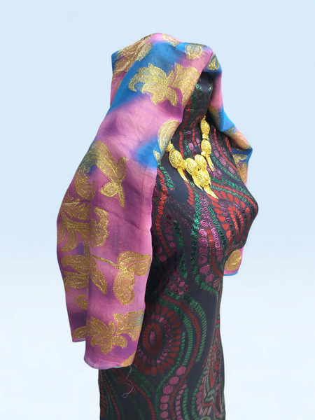 Premium Fransawi Dirac Set with Vibrant Multicolor Metallic Pattern | Perfect For Every Special Occasion