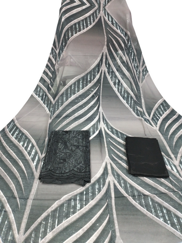 Gray and Beige Wave Design Fransawi Dirac